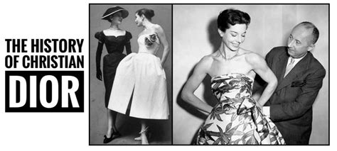 die geschichte von dior|christian Dior fashion house history.